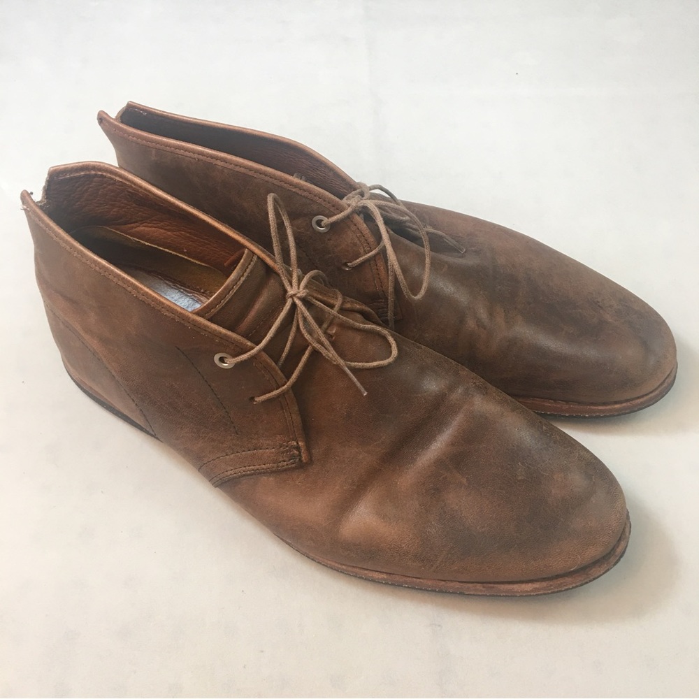 Timberland Boot Company 75509 Wodehouse Chukka Mens Brown Leather Boots Sz 12M